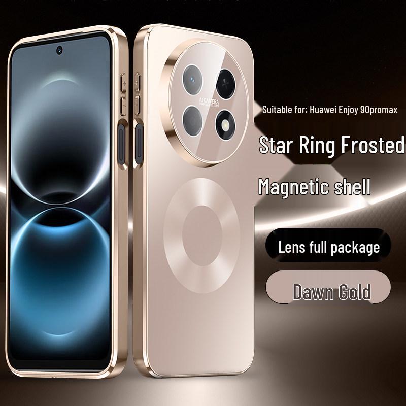 

Huawei Enjoy 90 Series Matte Magnetic Phone Case with Built-in Lens Protector Huawei Enjoy 90 Pro Max