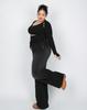 Kulsiseu Cs Black Wide Jeans-045
