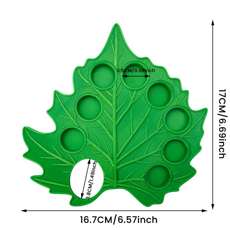 

Креативный дизайн в виде листа, Палитра цветов, Защелкивающийся стиль, Палитра для художественной живописи, Удобный лоток, Пластиковый инструмент для рисования Pack of 1