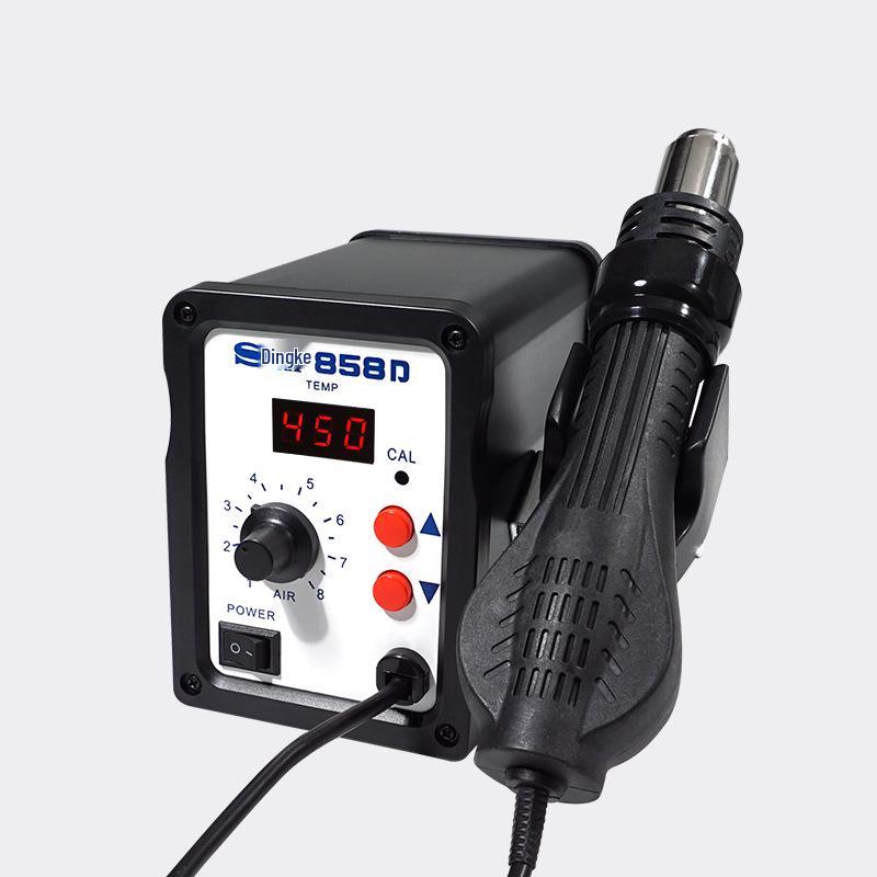 858D/8586 2-in-1 700W Digital Hot Air Gun Desoldering Station with Adjustable Temperature Soldering Iron.