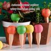 4Pcs Plant Watering Devices Self Watering Spikes Plant Waterer Self Watering Terracotta Spikes Automatically Water