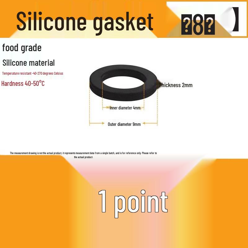 Silicone High-Temp Waterproof Gasket & Shock Absorbing Seal Pad