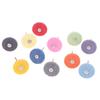 Abrasive Disc Set 3/32''-2.35mm Handle For Cleaning Sanding Descaling Deburring Metal Wood Stone Nylon Fiber Polishing Wheel