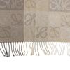 Great LOEWE Scarf Beige brown wool Women Used