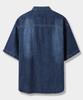 Dimiteulibeullaeg Bio Western Denim Short Sleeve Shirt_Indigo