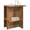 Coffee Table Set of 2 Reclaimed Wood Look 40 x 30 x 49 cm Engineered Wood