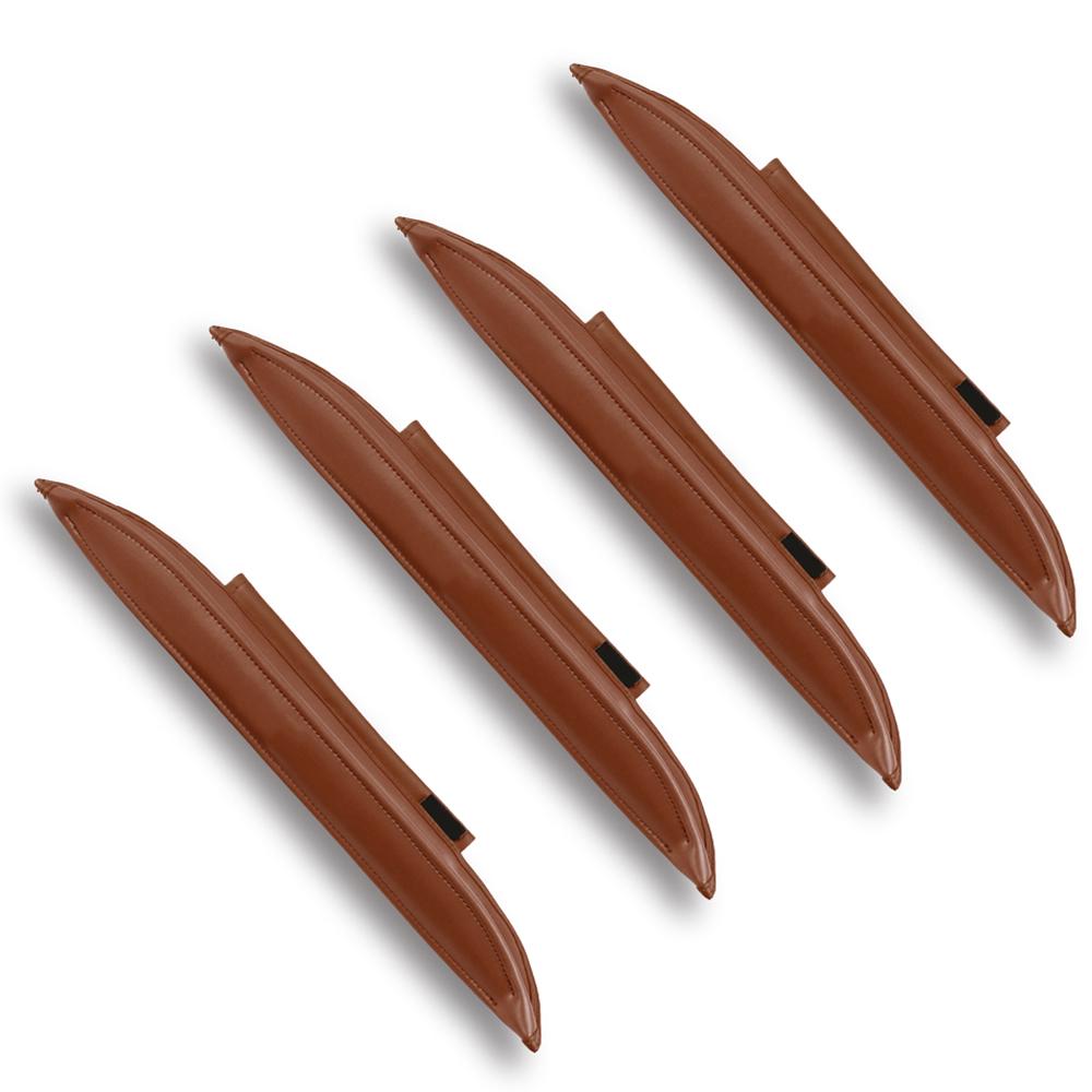 Universal Leather Car Seat Gap Filler Auto Gap Dustproof Protecter Seat interior Accessories Leak-proof Filling Strip 2/4Pcs
