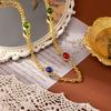 Qingdao Vintage Handcrafted Simple and Exquisite Summer Long Set, Court Sweater, Chain Fragrance Family Style Necklace
