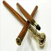 Antiker Stil Viktorianisch Vintage Designer Messinggriff Gehstock Holzspazierstock