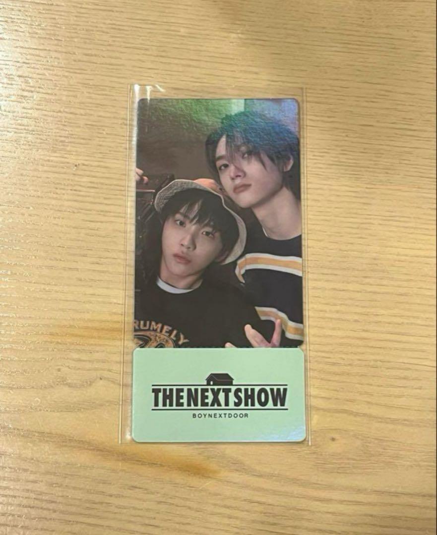 

[USED] BOYNEXTDOOR Seagli Pop-up Purchase Bonus Songho Unak