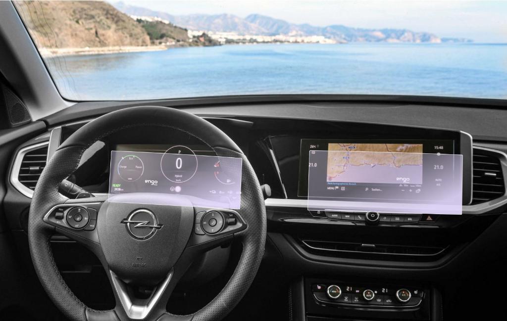 

For Opel Grandland GS Ekran Koruyucu Multimedya Ve Gösterge чистий