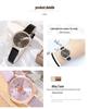 Women's Butterfly Dial Waterproof Watch - Trendy, Simple Design for Students
