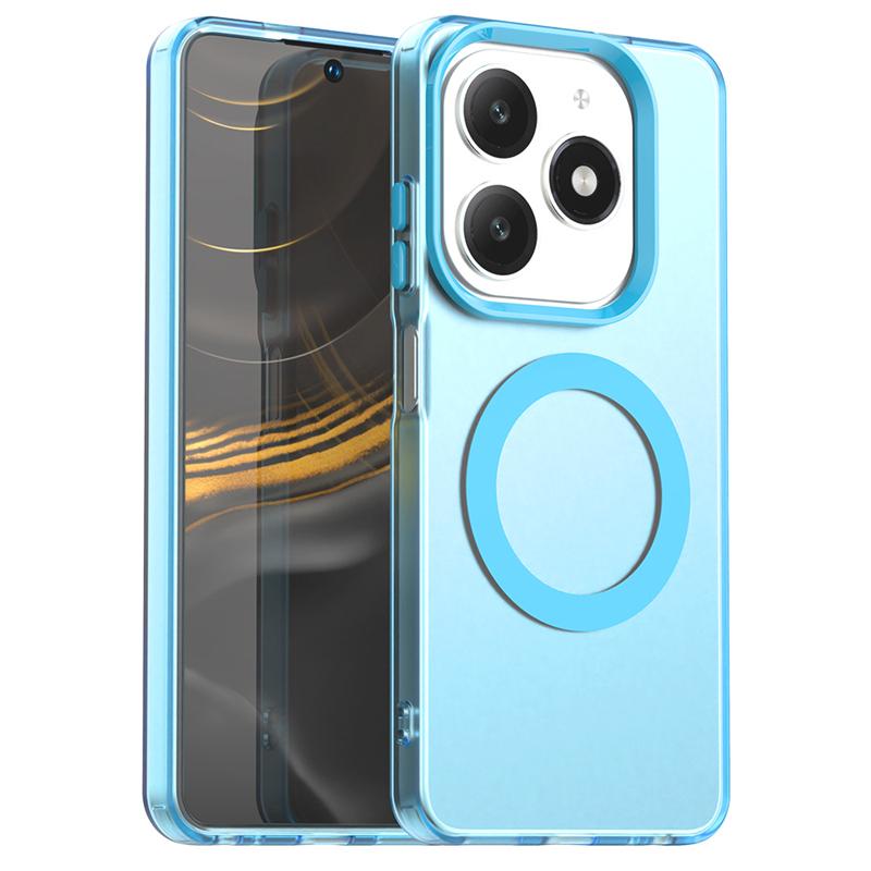 Magnetic Adsorption Wireless Charge Cover For Infinix Smart 8 Transparent Case For Infinix Smart 8 Case For Infinix Smart 8 Case
