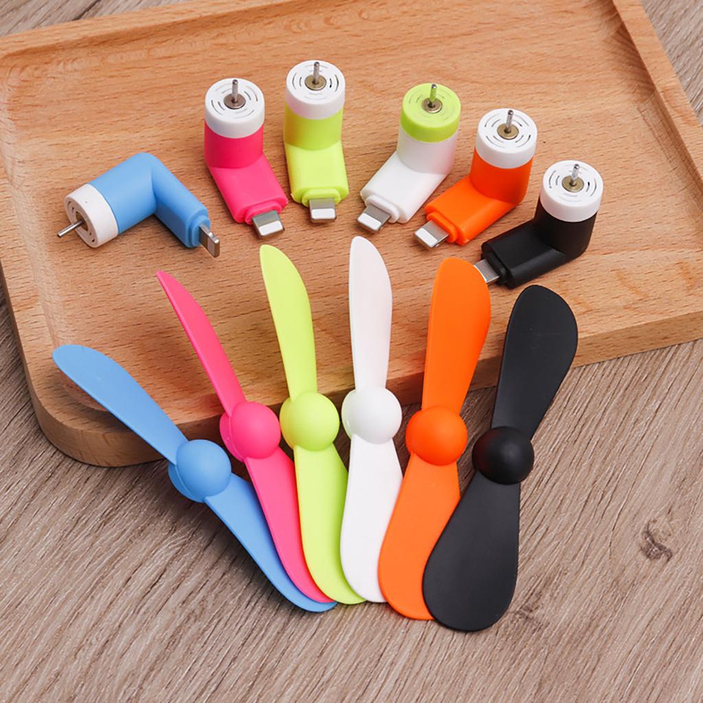 Portable Mini Cell Phone Fan Creative Handheld Fans Charging Treasure Cooling Fan USB Gadget Fans Cool Gadgets Cooling Fans
