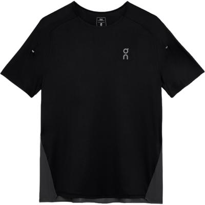 On Performance Rundhals-Pullover Vielseitiges Kurzarm-T-Shirt Herren Tops Schwarz 1ME10230106