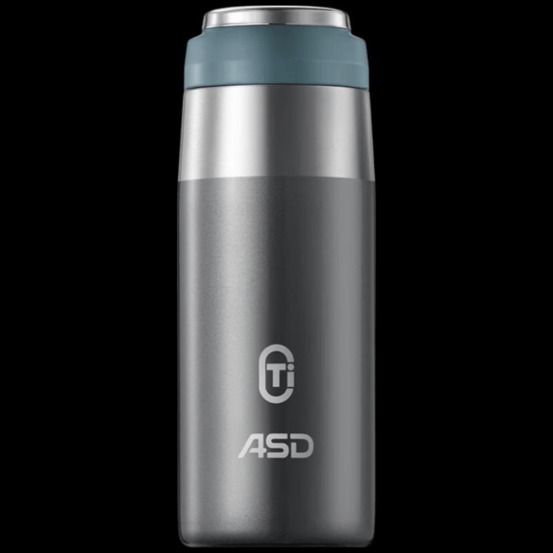 ASD Titanium Vacuum Insulated Portable Thermos Mug 350ml