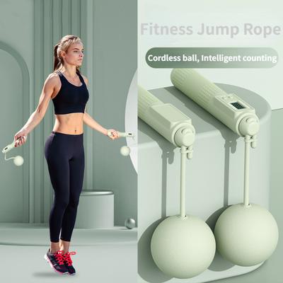 Akumulátorové švihadlo pro domácí fitness cvičení, švihadlo s nosností 65 mm, inteligentní elektronické počítací švihadlo pro velké míče