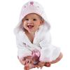 Bath Towel Blanket Bathrobe Night Gown Hooded Wrap Cute Soft for Children Baby