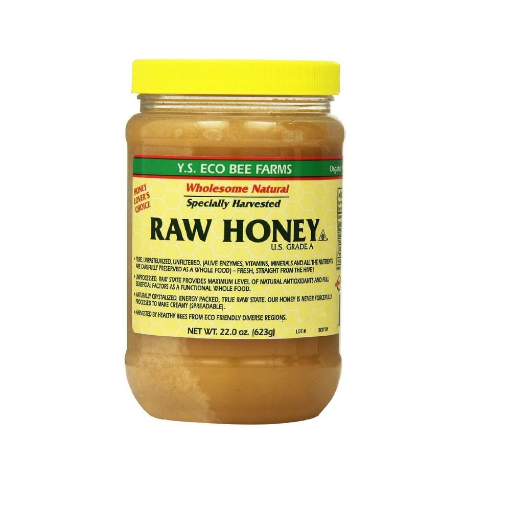 Farms Honey Pack Y.S. Eco Bee Farms Raw Honey - 22 Oz 2 Packs