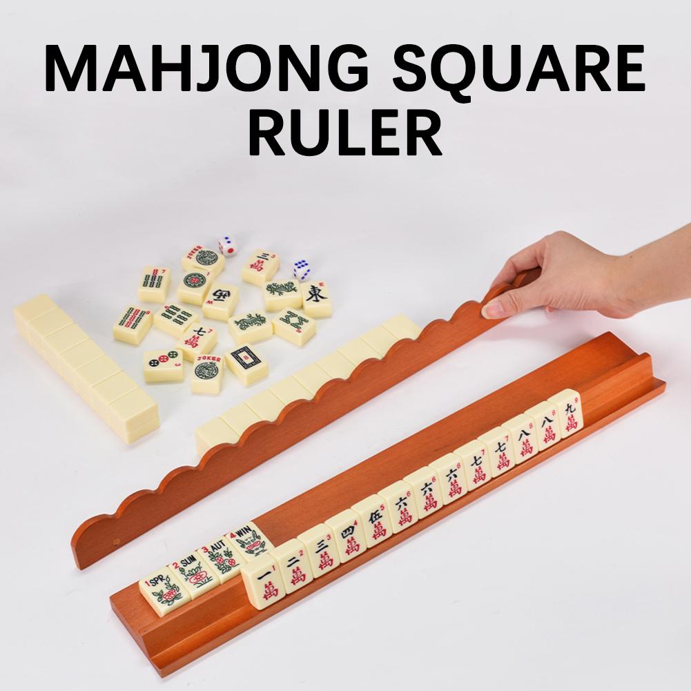 Portable Mahjong Scoring Racks Set For Travel. Organizes Tiles Simplifies Scoring, Enhances Game Flows Family Game Night Fun.