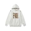 Guochao brand high street embroidery patch hooded sweater women's winter loose design sense niche velvet thickened coat