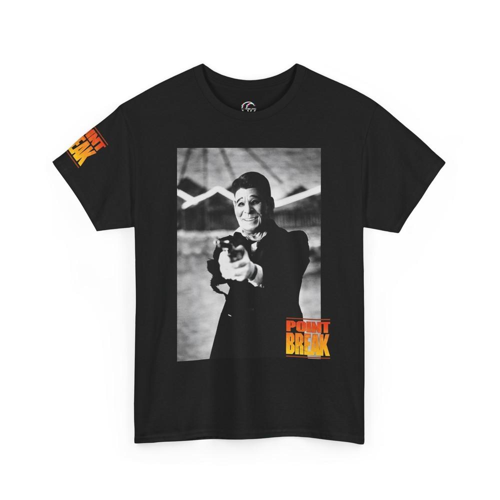Point Break Movie Vintage T-Shirt For Men Women Ronald Reagan Robbery Tee Unisex T-Shirt XXXXL