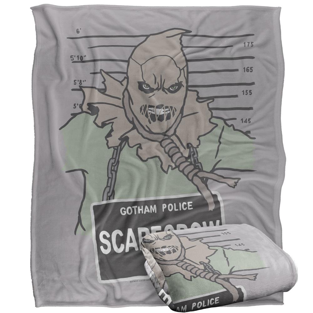 Batman Line Up Scarecrow Blanket