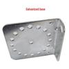 Universal Pulse Fence Post Base - Stainless Steel, Aluminum, Galvanized
