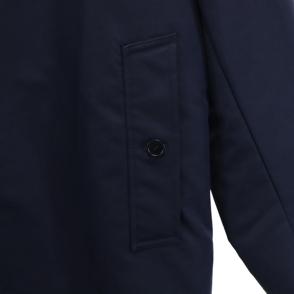 BURBERRY With liner Stainless collar coat 46 Navy Men's Used