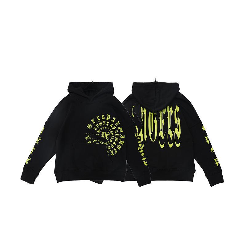 2024 Unisex Autumn/Winter Palm Angel Letter Print Pullover Hoodie