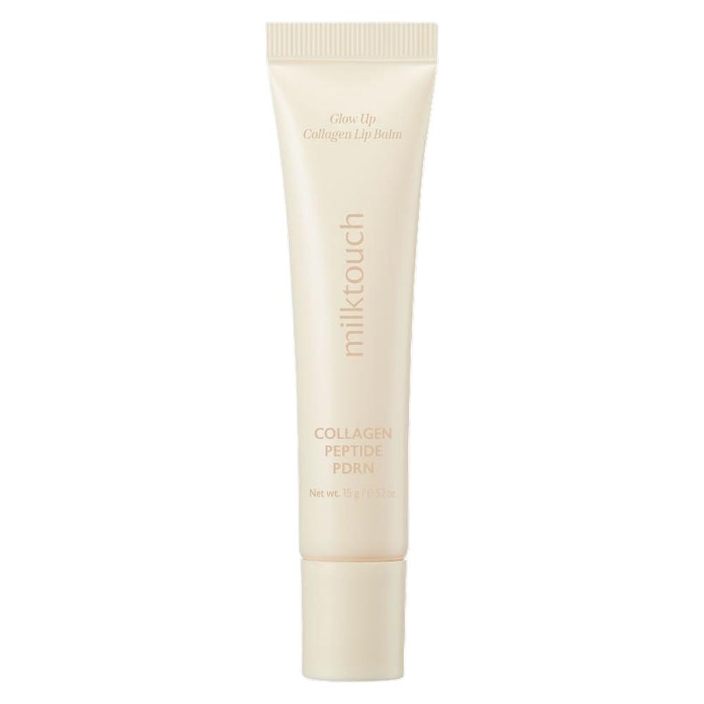 Milk Touch Glow Up Collagen Lip Balm Vanilla Cake Moisturizing Tinted Lip Care 15g