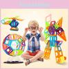 Blocs de construction magnétiques multicolores avec une bonne résistance à l'abrasion pour les enfants créatifs