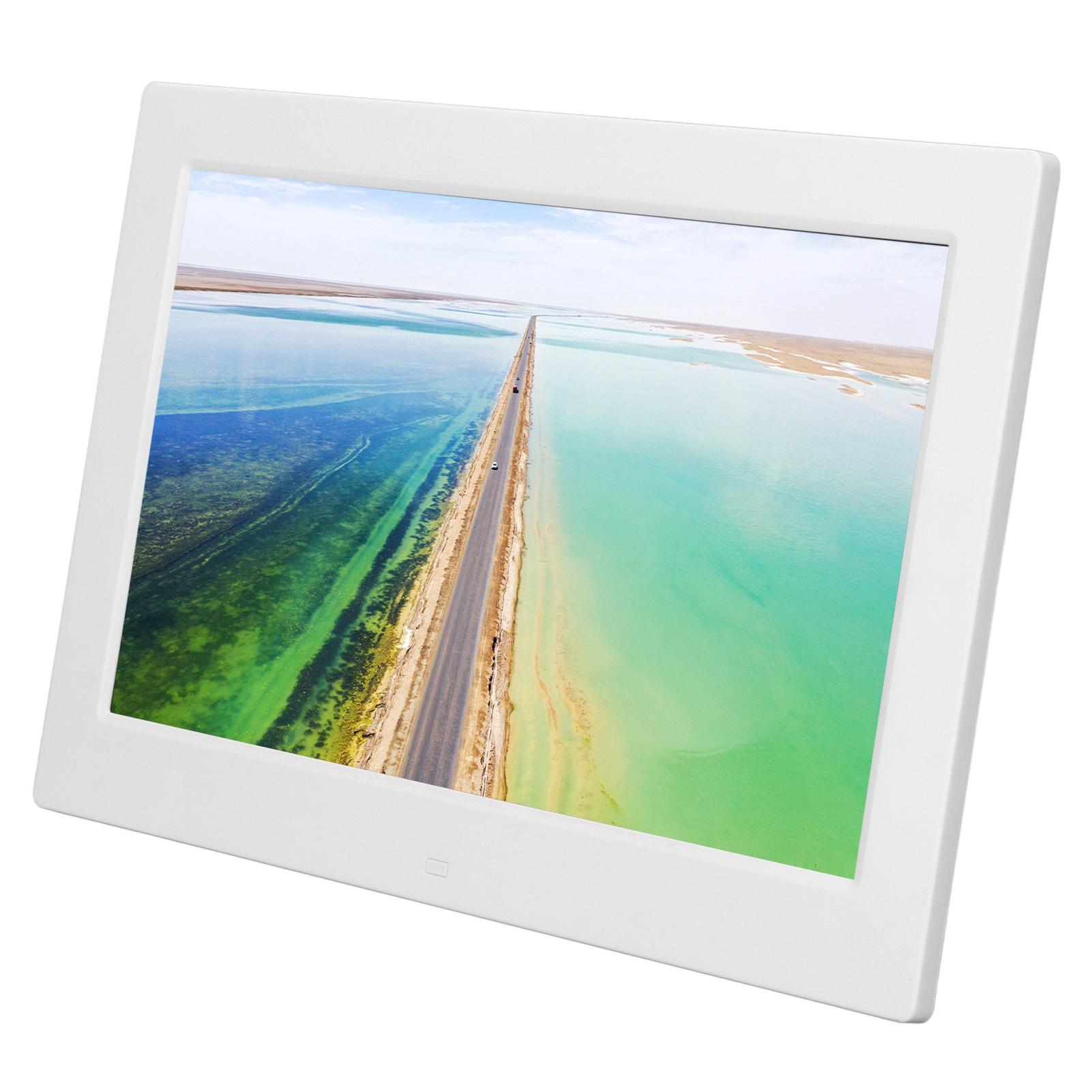 

Цифровая фоторамка 13 дюймов 16:Электрическая фоторамка с 10 светодиодными дисплеями 1280x800 и дистанционным управлением US Plug