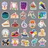 50 Playground Doodle Personality Cartoon Reward Children's Goo Card DIY Skateboard Mobile Phone Case Suitcase Stickers