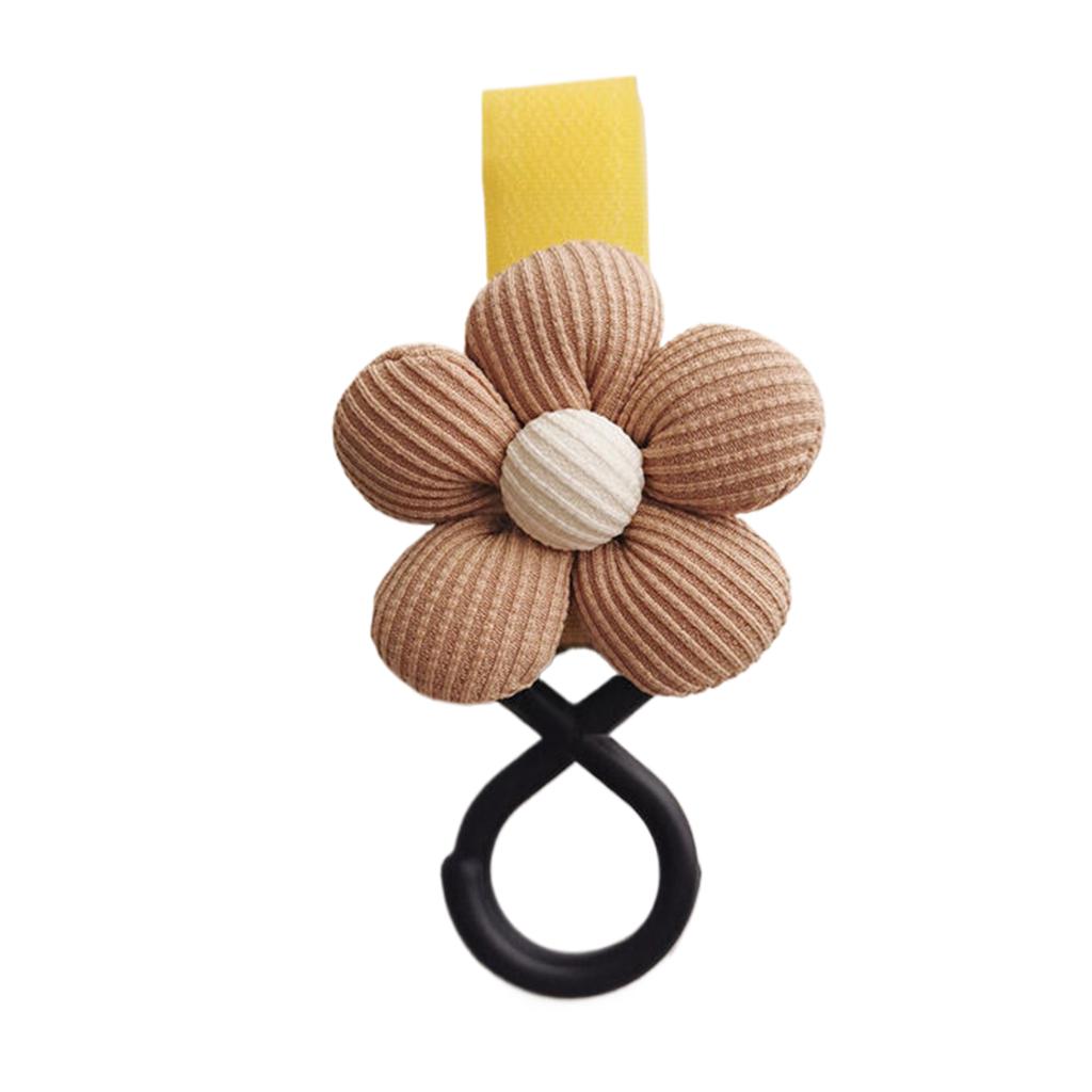 Convenient Floral Baby Stroller Hook Durable & Versatile Pushchair Hook Stroller Attachment for Various Stroller Styles