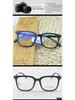 Women's High Diopter Black Square Myopia Eyeglass Frames - Full Frame Transparent Celebrity Glasses