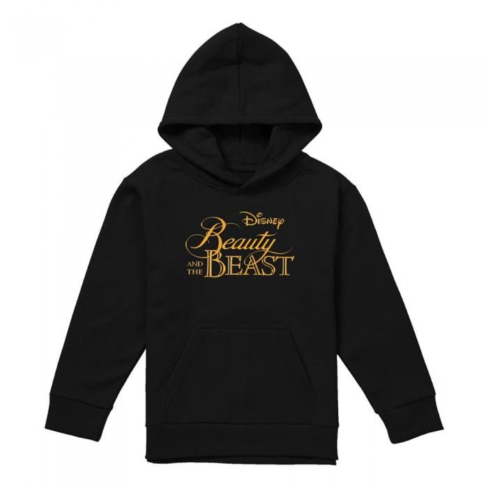 Beauty And The Beast Childrens/Kids Logo Heather Hoodie