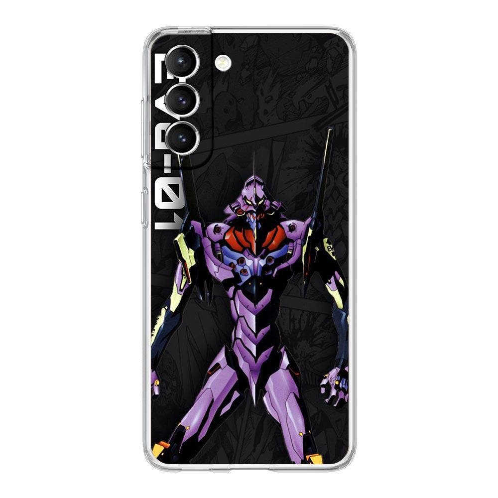 Neon Genesis Evangelion EVA-Telefonhülle für Samsung Galaxy S22 5G S20 Ultra S21 FE 5G S10E S9 S8 S10 Plus Note 20 10 Lite-Abdeckung