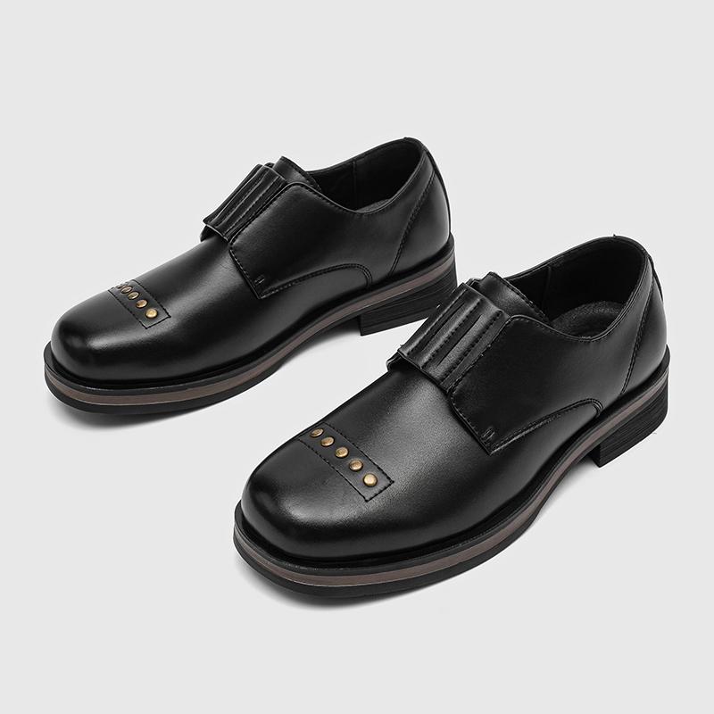 Fashion Fashion Casual Leather Men's Shoes High-grade Handmade Comfortable Oxford Shoes Daily Dating Loafers Flat Designer Party Shoes