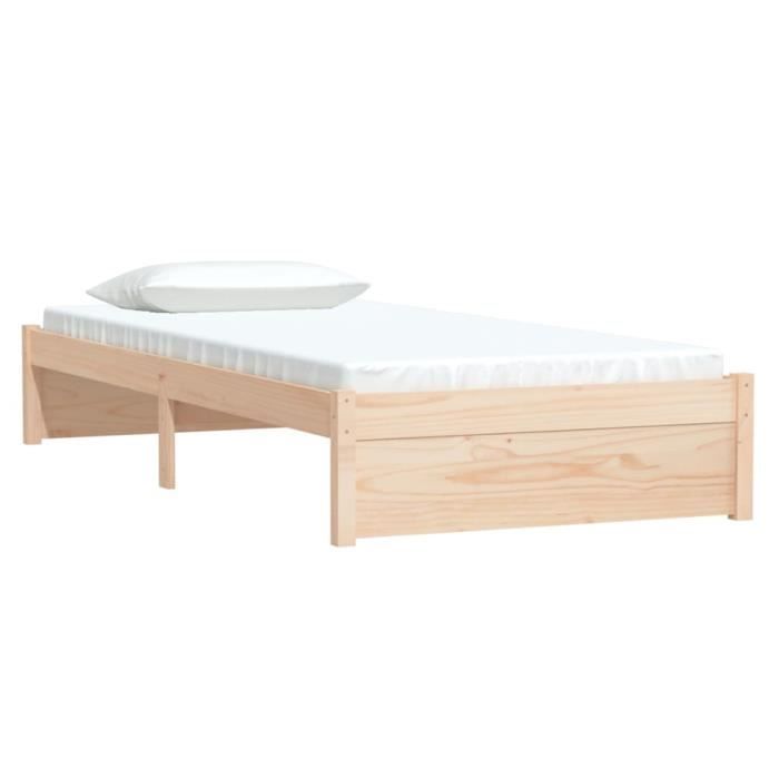 VidaXL Bed Frames Solid Wood 90x200 Cm 814934