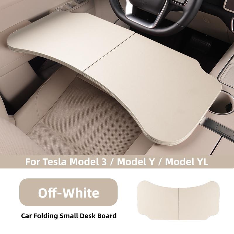 Tesla Model 3/Model Y/Model YL Katlanabilir Küçük Masa Panosu Araba Sürücü Direksiyon Simidi Yemek Masası Koltuk Dizüstü Bilgisayar Masası Tepsi Braketi
