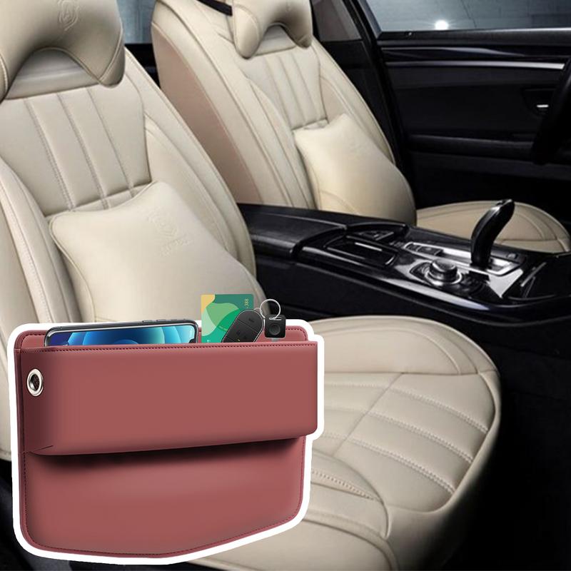 Between Seat Car Organizer Between Front Seat Storage Box Universal Storage Pocket Box For SUV Truck RV Between Seat & Console