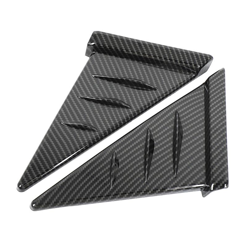 

ABS Glossy black For Toyota Land Cruiser 250 Prado LC250 2026 2026 Rearview Mirror Side Triangle Spoiler Trim Car Accessories