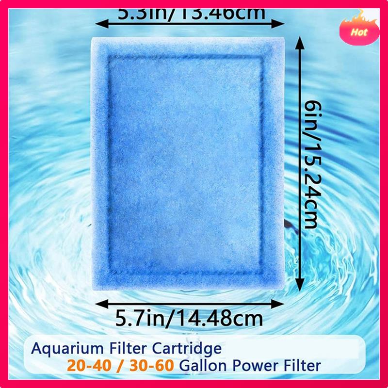 8Pcs Aquarium Filter , Compatible For 30-60/20-40 Power Filters, Replacement For EZ-Change 3 Spare Parts Accessories Parts