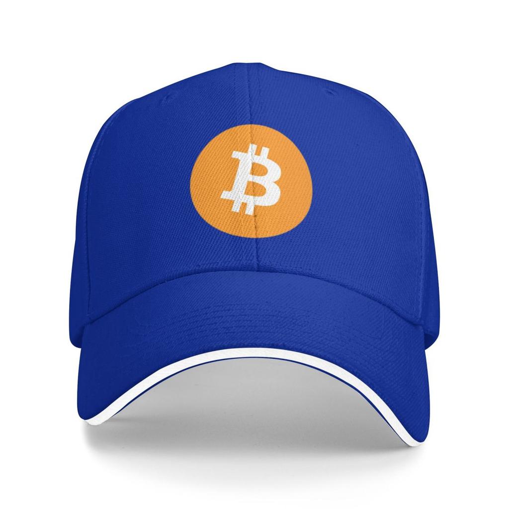Bitcoin Logo Hat Bitcoin Cryptocurrency Crypto Baseball  Fashion Baseball Hats Breathable Casual Casquette Outdoor Unisex