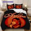 Ayliva's album cover bedding, duvet cover, pillowcase, home decoration, birthday gift (1 * duvet cover+2 * pillowcase, coreless)