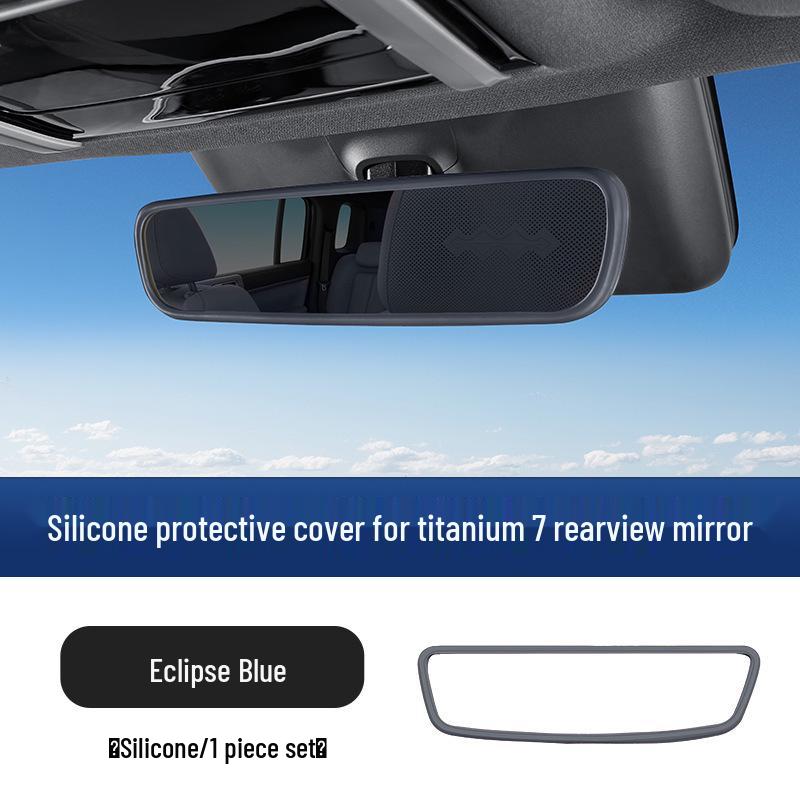 Equation Leopard Titanium 7 Silicone Screen Protector for Center Console and Rearview Mirror