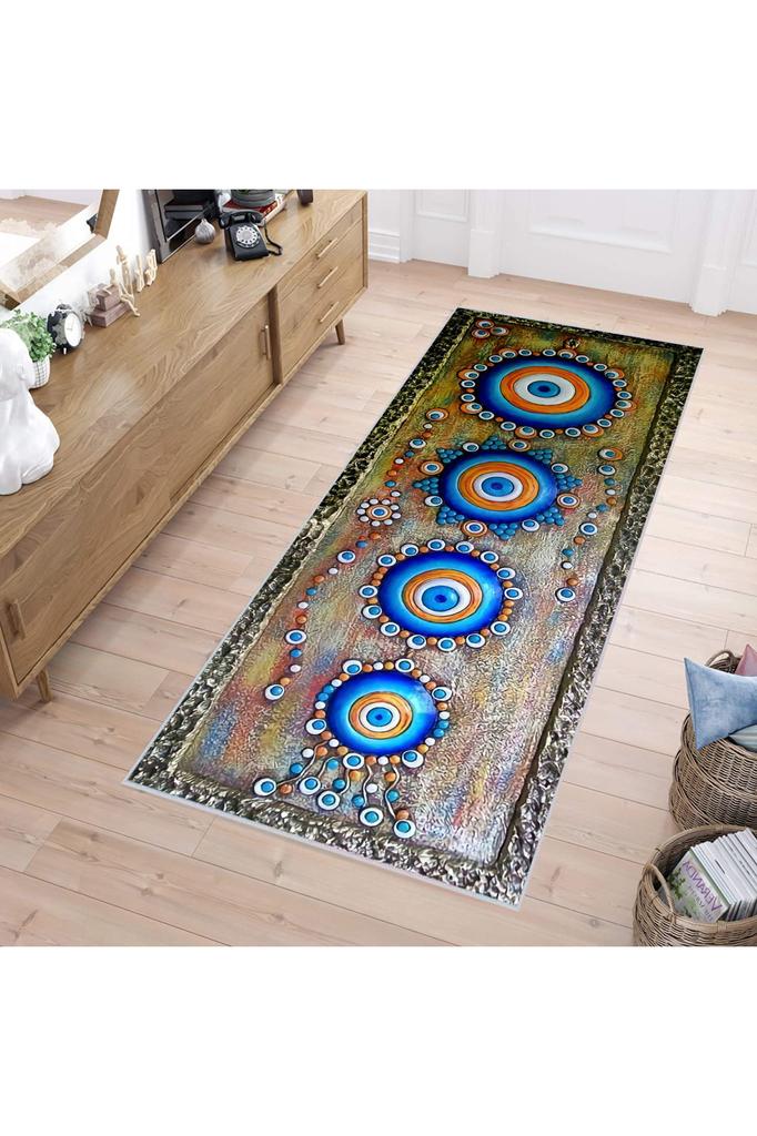 Eliana Home Waschbarer bedruckter Teppich LNA1162