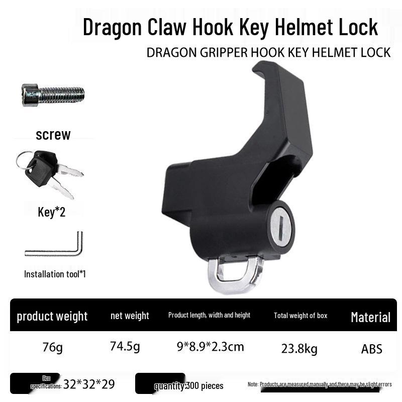 

Електричний транспортний засіб передній багатофункціональний протиугінний гачок для шолома/акумулятора