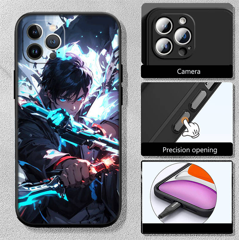 MH137 Solo leveling New Shell Phone Case for Xiaomi Poco F5 F6 C40 C65 C55 C50 C51 M7 X7 C75 M6 C71 F7 C85 F8 Pro Ultra